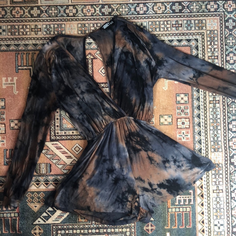 Boutique Boho Tie Dye Romper